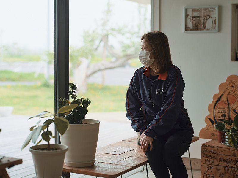 弘前シードル工房 kimori　スタッフ木村さん