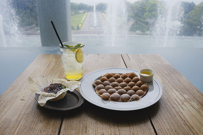 ガーデンパタジェ須磨離宮　スイーツ、ドリンク