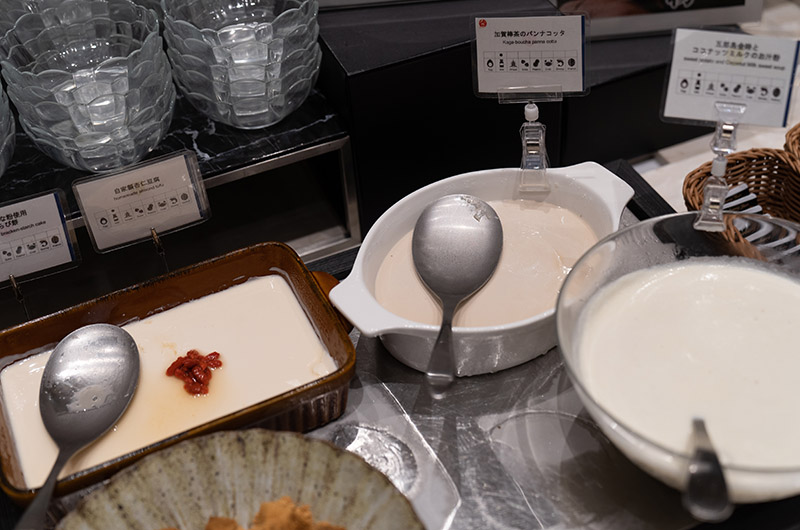 朝食のデザート