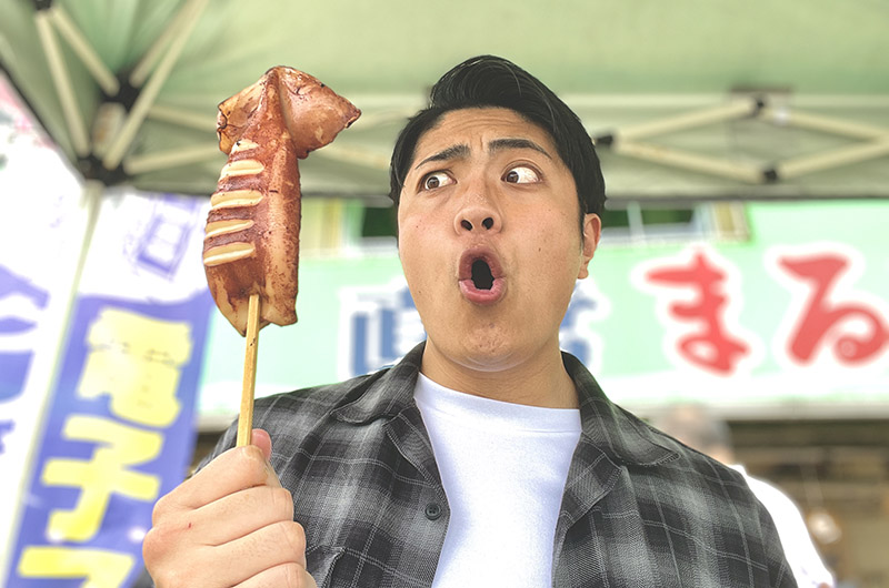 寺泊中央水産　イカの浜焼き