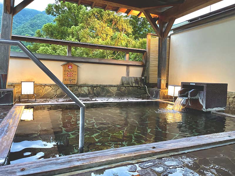 四季の宿 みのや　展望露天風呂（男性用）