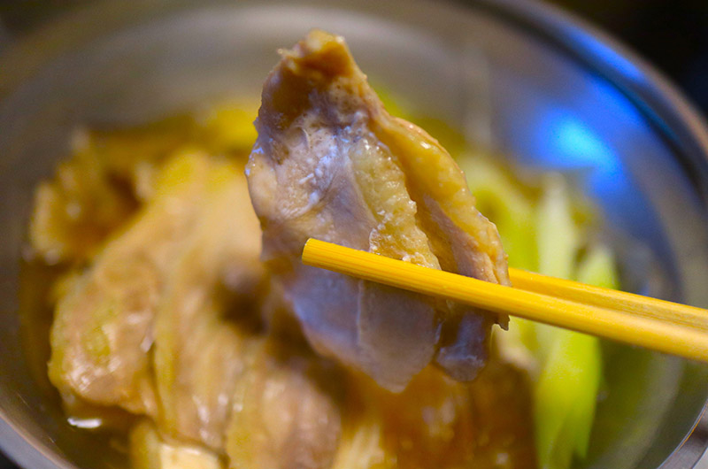 ホロホロ鍋のホロホロ鳥