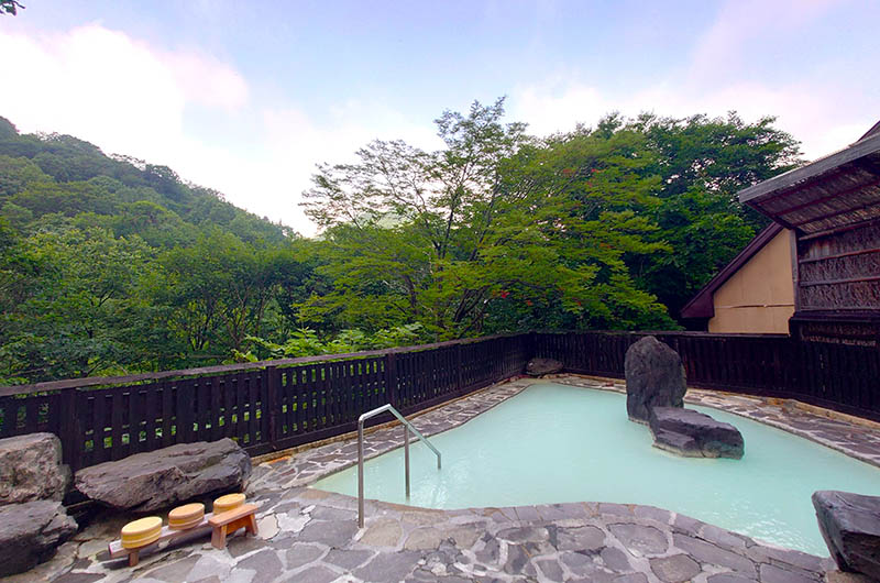 女性用の露天風呂