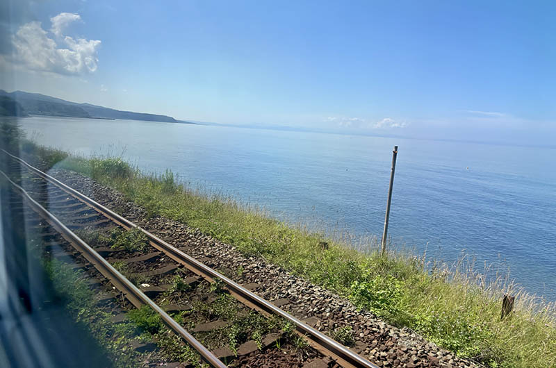 特急「北斗」からの景色