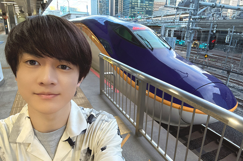 伊藤壮吾さん　東京駅