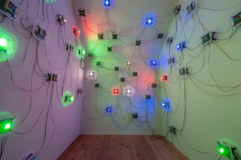 宮島達男氏の作品