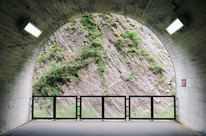 清津峡渓谷トンネル 第一見晴所