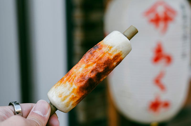 焼きたてのちくわ