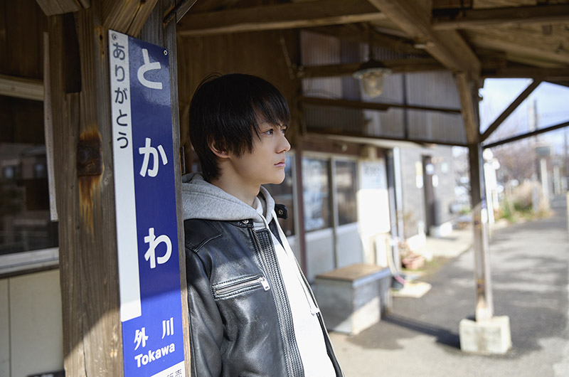 伊藤壮吾さん　外川駅