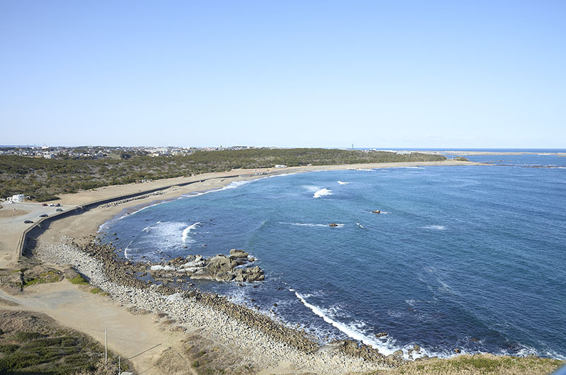 犬吠埼灯台からの景色