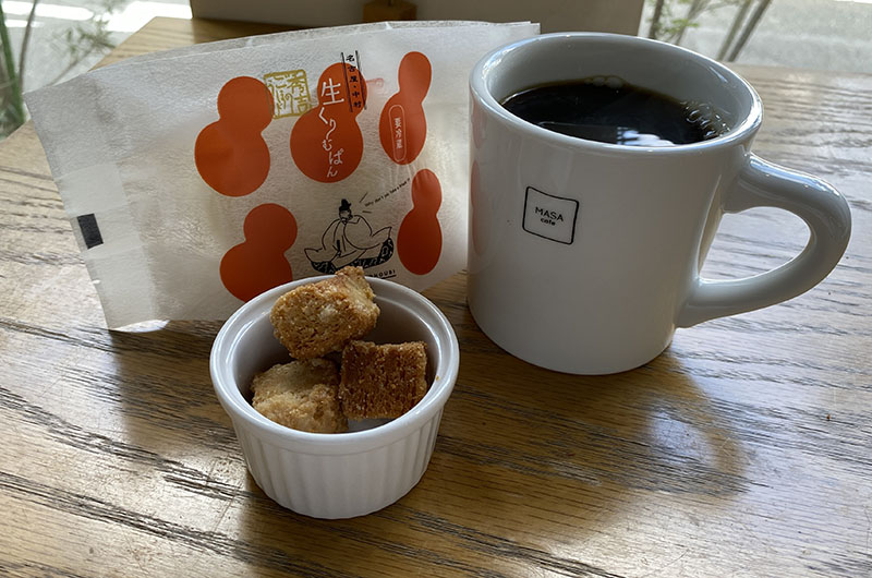 秀吉のごほうび「生」くりーむぱん、”秀吉のごほうび”ブレンドコーヒー