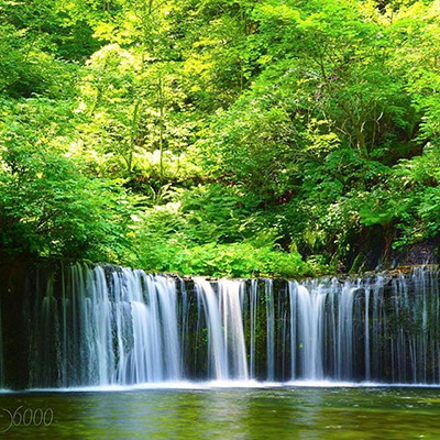 白糸の滝　軽井沢町