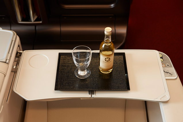 グランクラスで提供するドリンクの一例