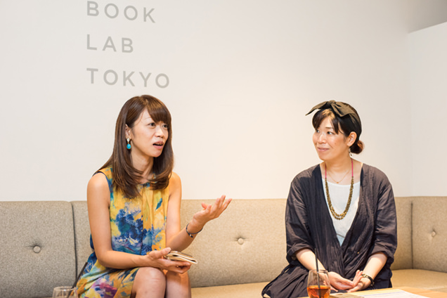 伊佐知美さんと柳沢小実さん