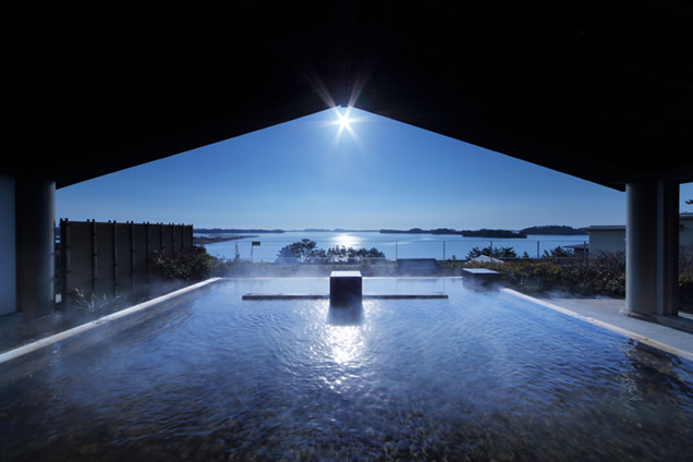 松島温泉　湯元松島一の坊　露天風呂