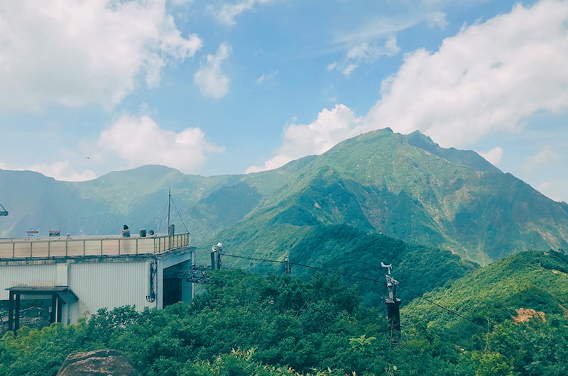 谷川岳　天神峠の展望台（群馬）