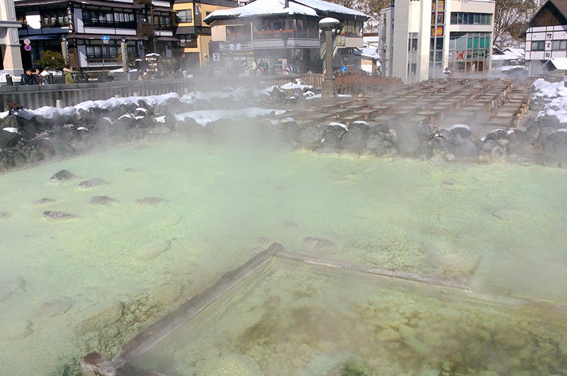 草津温泉　湯畑（群馬）