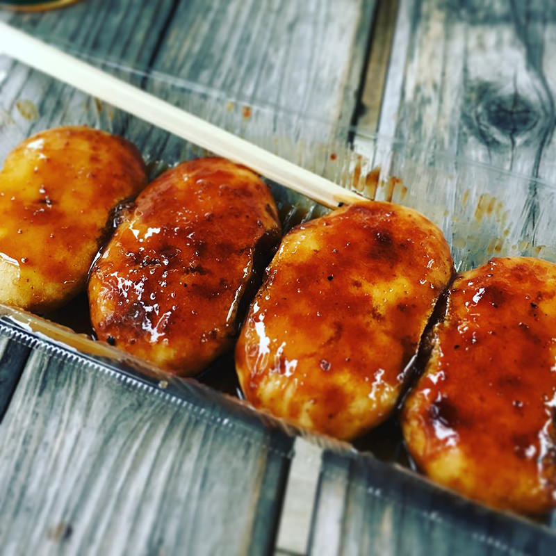 道の駅しもにた　焼きまんじゅう