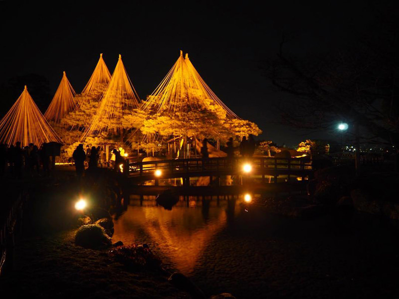 兼六園ライトアップ