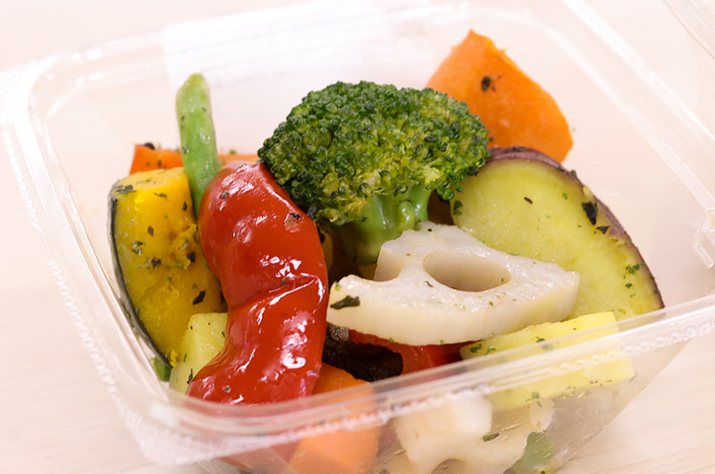 季節の焼き野菜オリーブあえ（大）