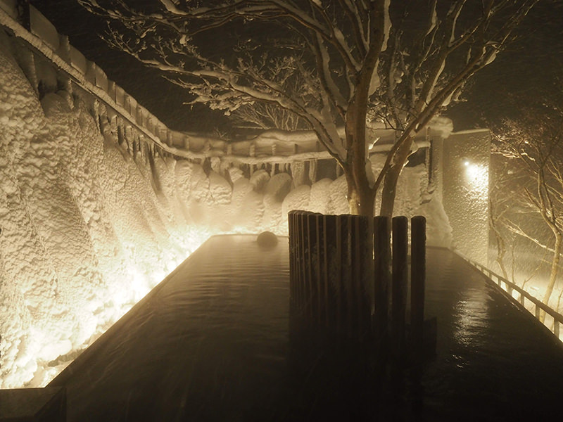 奥入瀬渓流ホテル　露天風呂