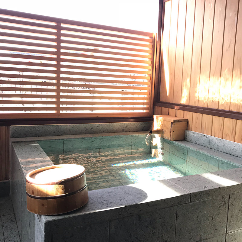 ホテル花庵　露天風呂付き客室