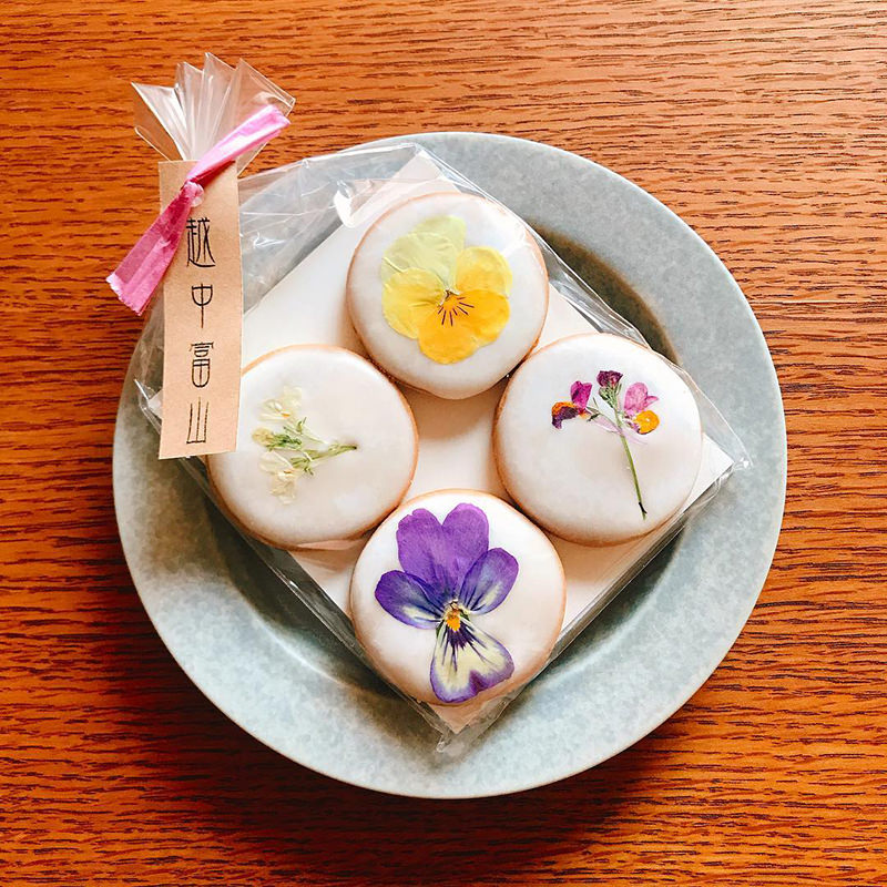 美食花クッキー