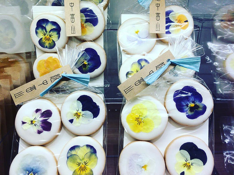 美食花クッキー