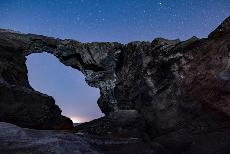 城ケ島　馬の背洞門