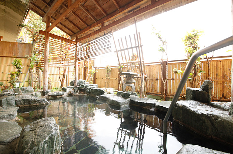 和みのお宿 滝乃湯の露天風呂