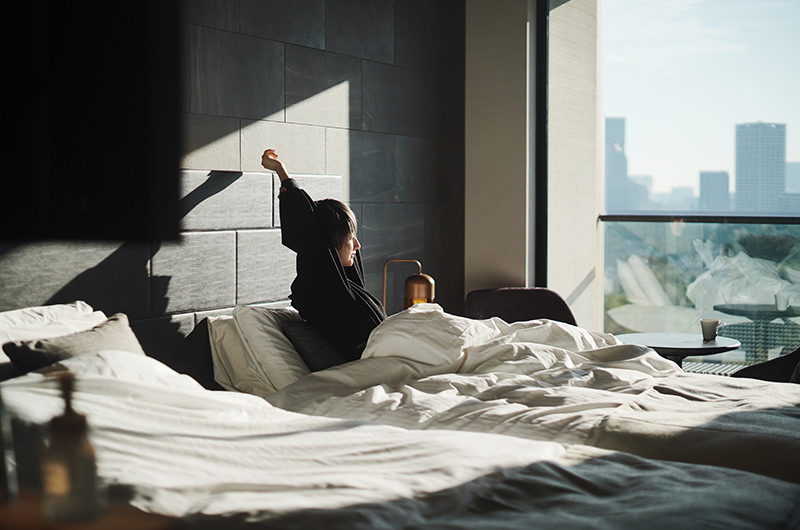 自然光が入る部屋