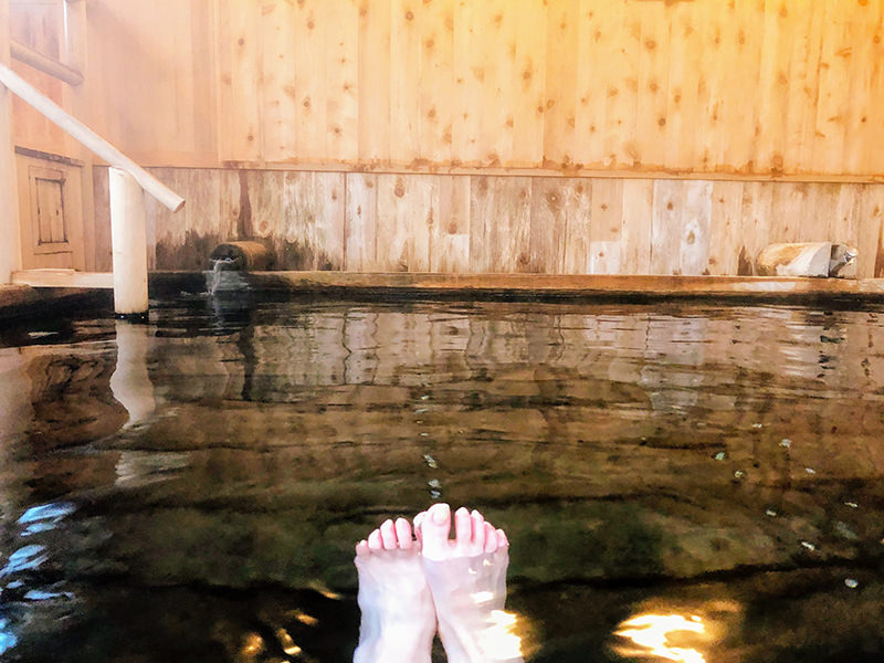 蔦温泉久安の湯の浴槽