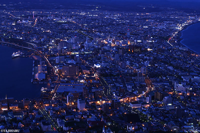 函館山山頂からの眺望