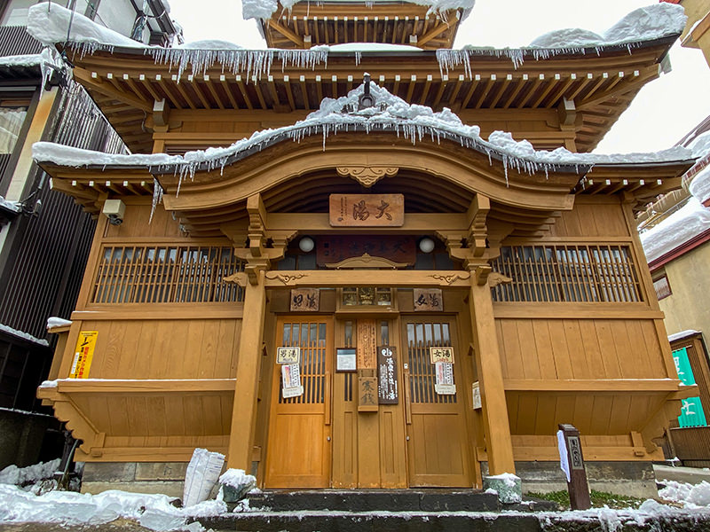 野沢温泉の大湯