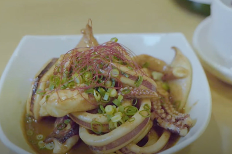 ととや烏賊煎の「烏賊のコロ焼き」