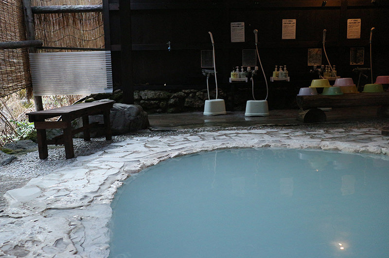 白骨温泉公共野天風呂