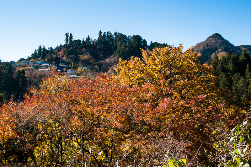 御岳山の山上集落