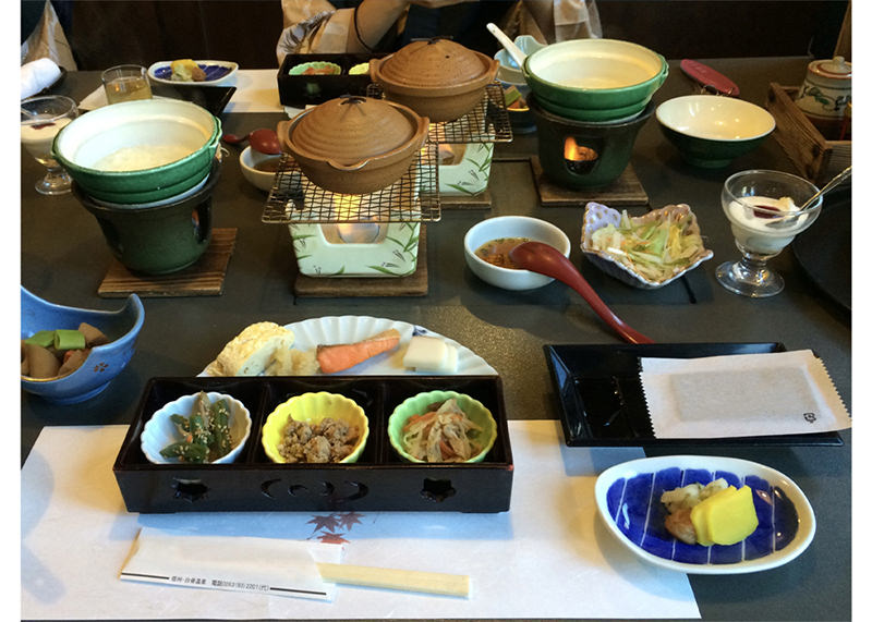 編集部旅館料理写真