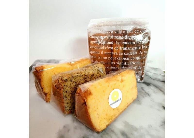 モスリンのシフォンケーキ