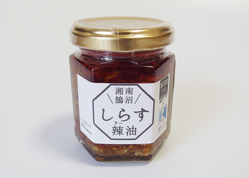 しらす辣油の瓶