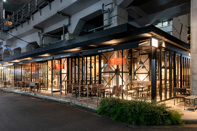 Far Yeast Tokyo Brewery & Grill店舗外観（写真提供：Far Yeast Brewing株式会社）