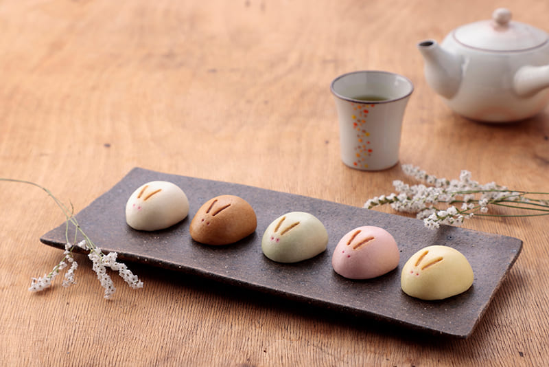 金澤 福うさぎの「銘菓 福うさぎ」（写真提供：金澤 福うさぎ）。