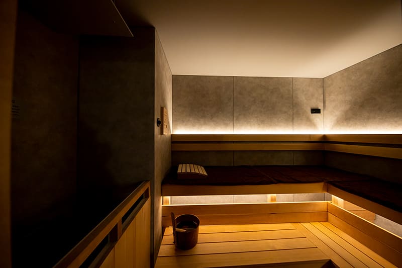 アカサカサウナのサウナ室（写真提供：アカサカサウナ）。