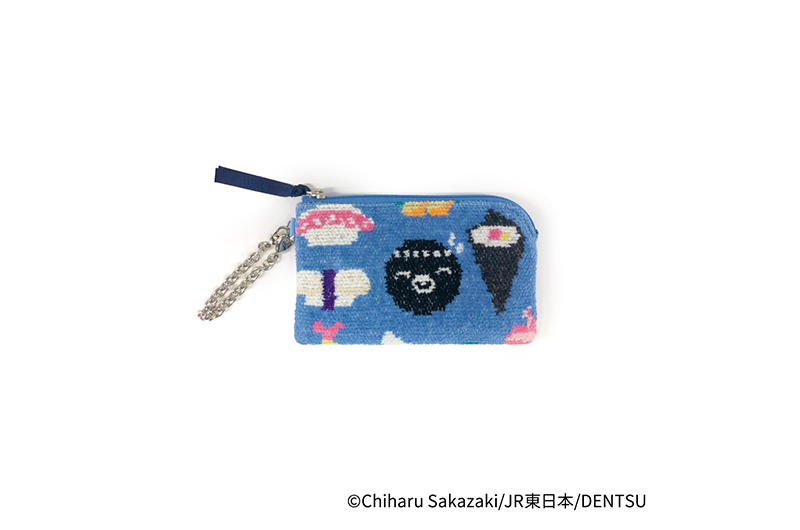 「トーキョースイカスシ」カードケース付きポーチ（写真提供：フェイラージャパン株式会社）。