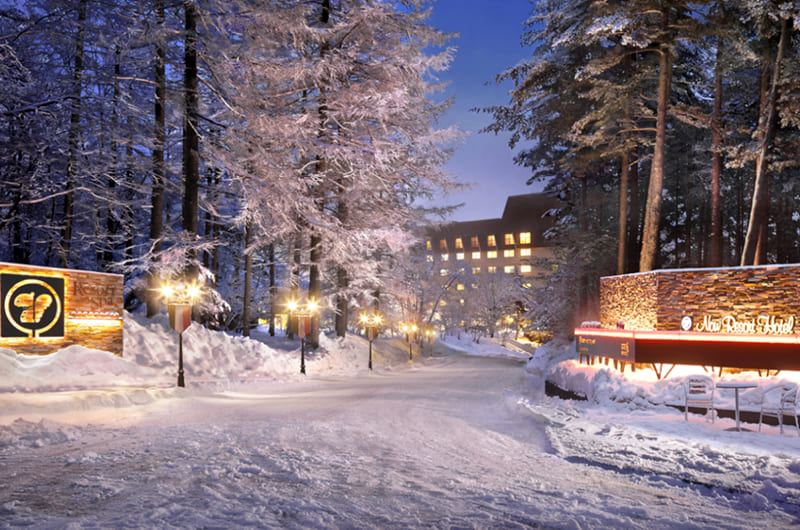 草津ナウリゾートホテル（写真提供：株式会社ニューコーポレーション）。