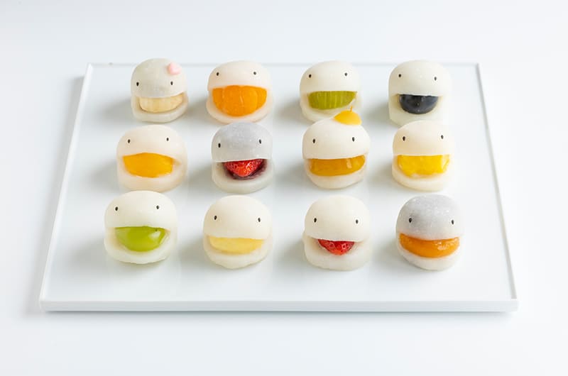 和洋菓子　EDO USAGIの「妖怪フルーツ大福」（写真提供：和洋菓子　EDO USAGI）。