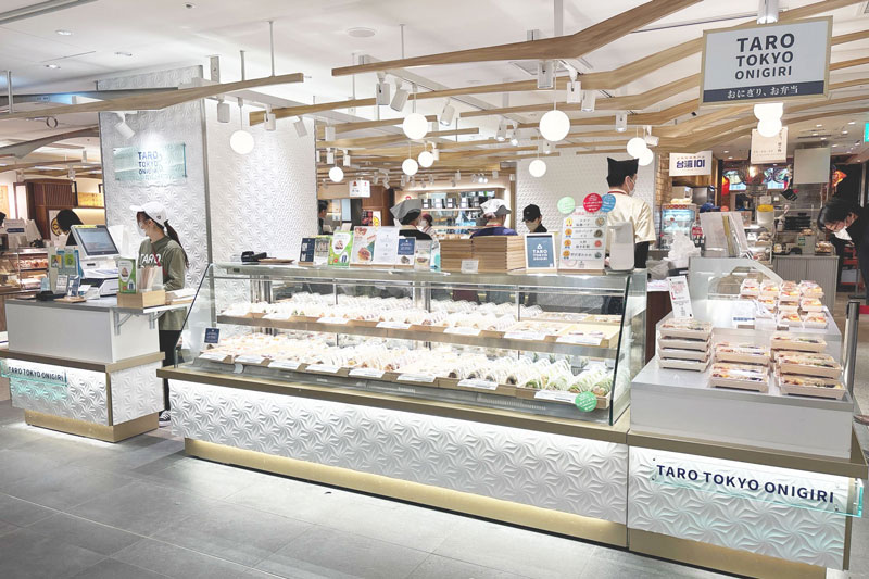 TARO TOKYO ONIGIRI グランスタ東京店（写真提供：RICE REPUBLIC株式会社）。