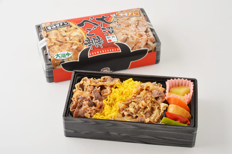 大沼べご辨（写真提供：JR北海道フレッシュキヨスク株式会社）。